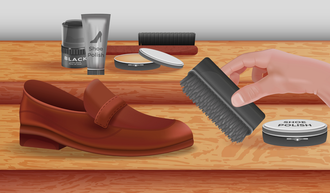 how to clean leather shoes