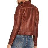 Leanne S02 Lainey Wilson Leather Jacket