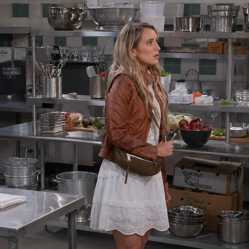 Leanne S02 Lainey Wilson Leather Jacket