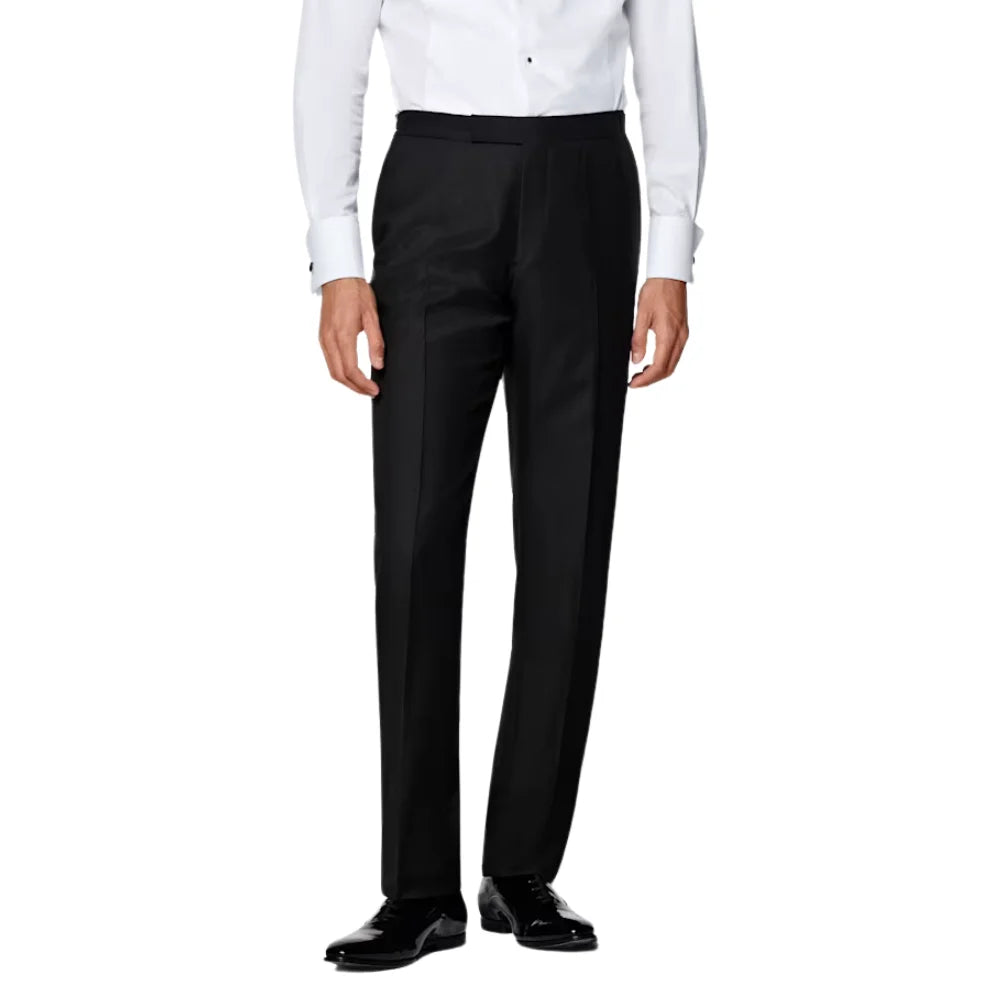 Men’s Navy Blue Velvet Dinner Jacket – Classic Formal Tuxedo Blazer