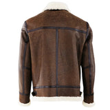 Men's Berlin Shearling Bomber Leather Jacket