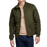 Men's Cyprus Green Lightweight Zip Up Casual Jacket