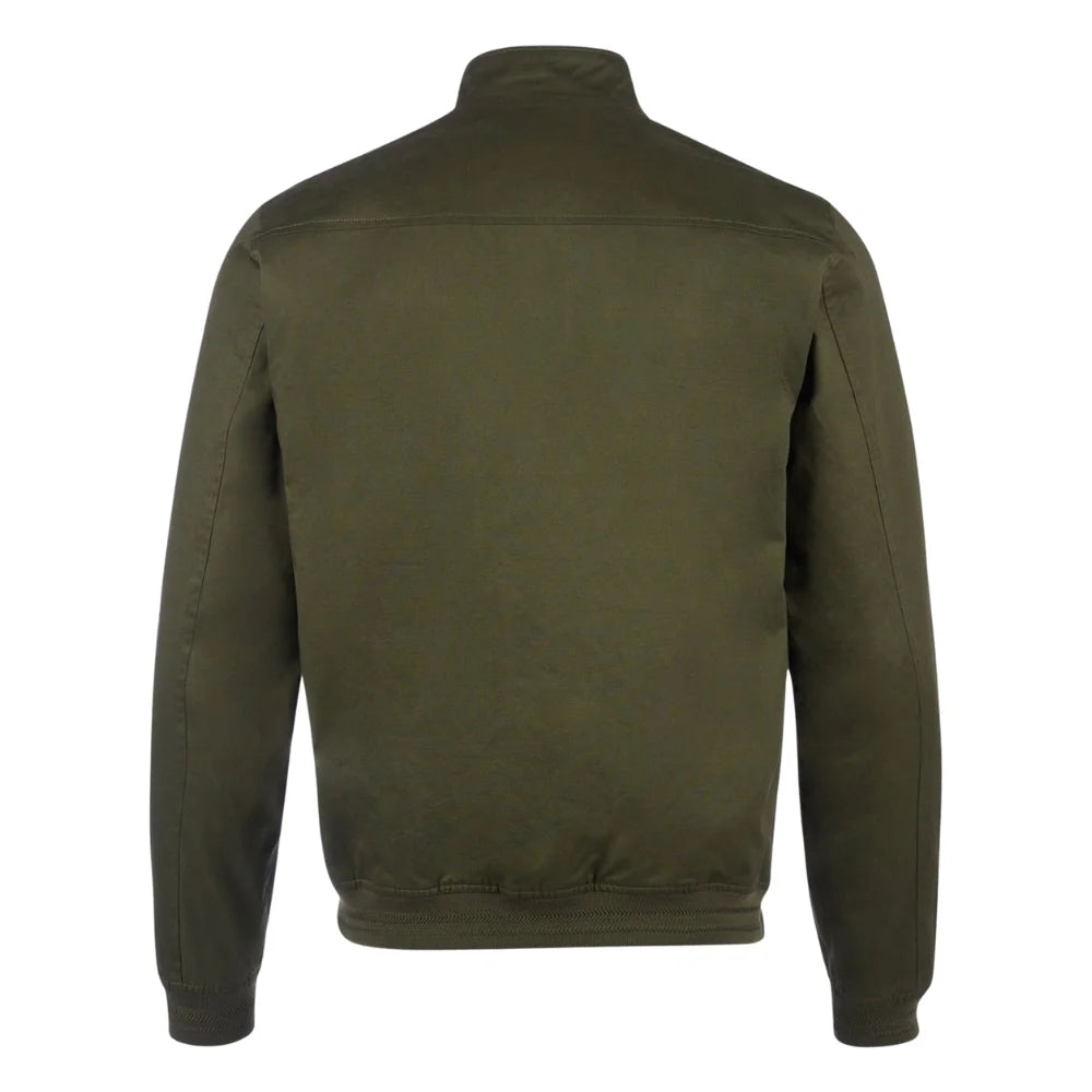 Men's Cyprus Green Lightweight Zip Up Casual Jacket