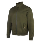 Men's Cyprus Green Lightweight Zip Up Casual Jacket