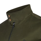 Men's Cyprus Green Lightweight Zip Up Casual Jacket