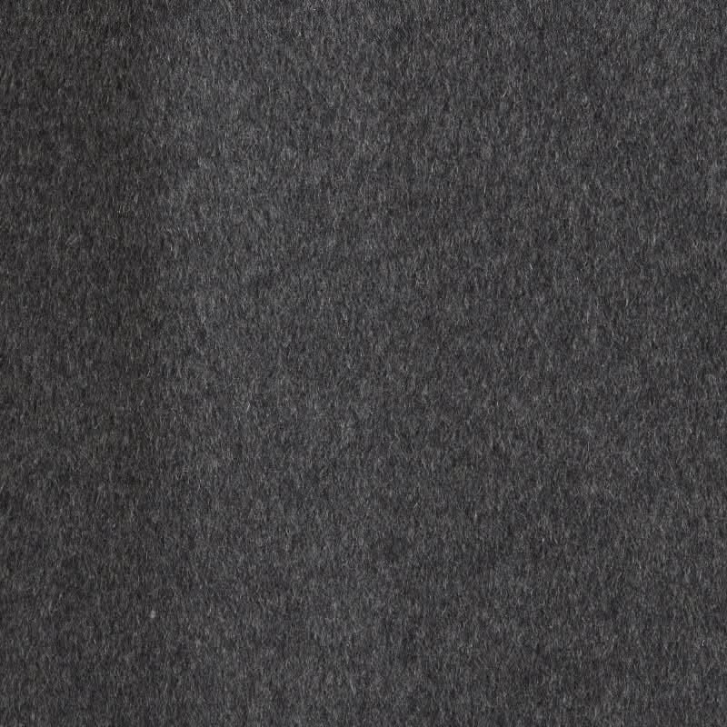 Womens Grey Double Breasted Wool Long Coat