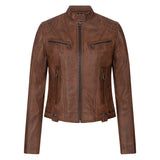 Vintage Leather Jacket Womens