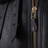 Men’s Sheepskin B-3 Leather Bomber Jacket